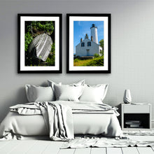 Load image into Gallery viewer, Fine Art Print, Michigan, Isle Royale, Lighthouse