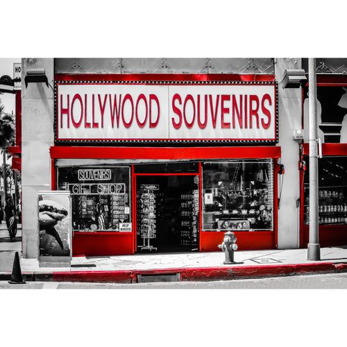 Fine Art Print, California, Hollywood Souvenirs, Urban Art