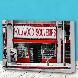 Fine Art Canvas Print, California, Hollywood, Urban Art