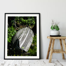 Load image into Gallery viewer, Fine Art Print, Michigan, Isle Royale, Weathered Boat