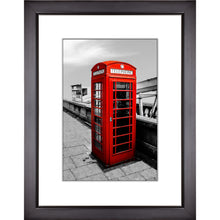 Load image into Gallery viewer, Framed Fine Art Print, London Phone Booth
