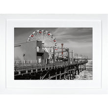 Load image into Gallery viewer, Framed Fine Art Print, California, Santa Monica Pier