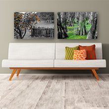 Load image into Gallery viewer, Fine Art Metal Print, NOLA Phototgraphy, Orange Tree &amp; Fence