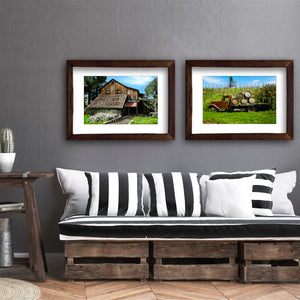 Framed Fine Art Print, California, Rustic Winery