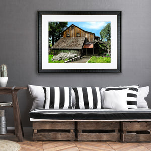 Fine Art Print, California, Rustic Winery