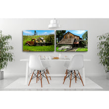 Load image into Gallery viewer, Fine Art Metal Print, Color Photography, California, Wine Country, Old Barn