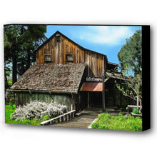 Load image into Gallery viewer, Fine Art Canvas Print, California, Wine Country, Rustic Barn