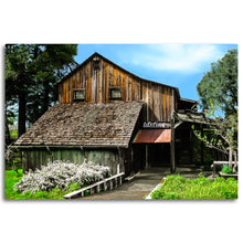 Load image into Gallery viewer, Fine Art Metal Print, Color Photography, California, Wine Country, Old Barn