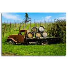 Load image into Gallery viewer, Fine Art Metal Print, Color Photography, California, Wine Country, Old Truck